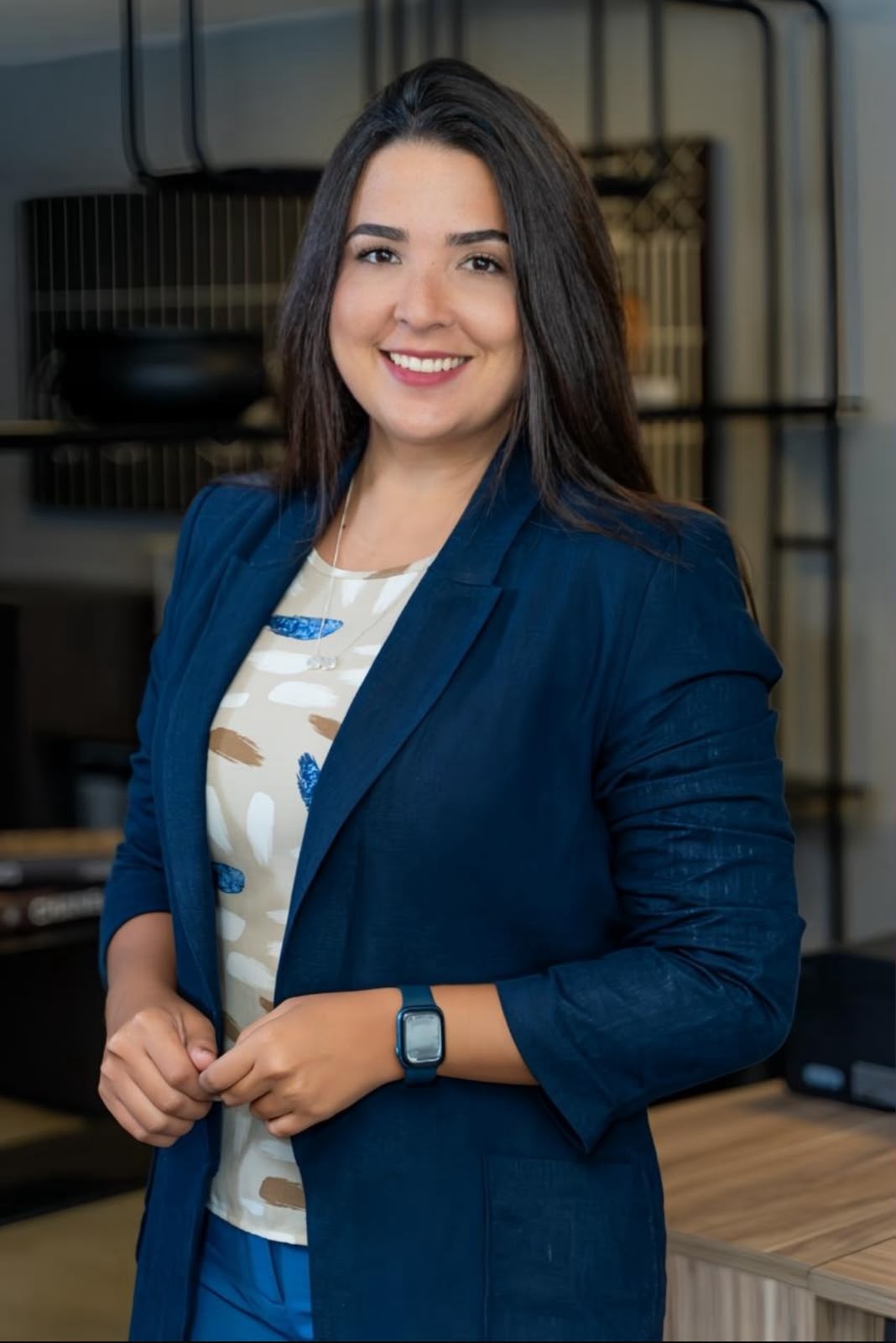 Geórgia Lima palestrando
